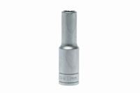 m120611-c Teng Tools 1/2 in Drive 11mm Deep Socket, 12 point, 79 mm Overall Length