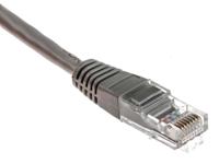 405-5385 RS PRO, 2m Cat5e, Grey RJ45 to Male RJ45 Male, U/UTP Unshielded, Terminated PVC Sheath