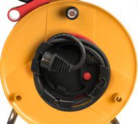 1202461 brennenstuhl 38.5m 4 Socket Type E - French Cable Reel Open Reel, 230 V, IP44