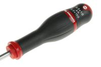 at55x150 Facom Slotted  Screwdriver, 5.5 x 1 mm Tip, 150 mm Blade, 259 mm Overall