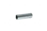m140611-c Teng Tools 1/4 in Drive 11mm Deep Socket, 6 point, 49.5 mm Overall Length