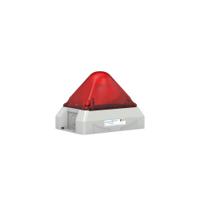 21553815004 Pfannenberg PY L-M-M Series Red Blinking, Continuous, Flashing Beacon, 12 → 48 V dc, Panel Mount, LED Bulb, IP66