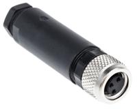 28046-rkmck-3 Lumberg Automation Circular Connector, 3 Contacts, Cable, M8 Connector, Socket, Female, IP67, RKMCK Series
