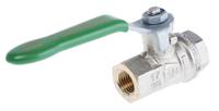 141-7705 RS PRO Brass Full Bore, 2 Way, Ball Valve, Threaded, BSPP 1/4in, 40bar Operating Pressure
