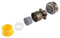 85106ec1626s50 Souriau Sunbank by Eaton, 851, Copper Alloy 26 Way Cable Mount MIL Spec Circular Connector Plug, Socket Contacts,Shell