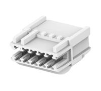 2391423-5 TE Connectivity 2391423 Series Receptacle Edge Connector, Board Mount, 5-Contacts, 2.5mm Pitch, 1-Row, Crimp Termination