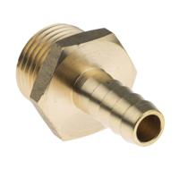 506-7288 RS PRO Hose Connector Hose Tail Adaptor, G 1/2in 3/8in ID