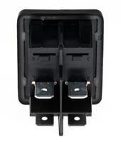 b4mask48n1v0000 Molveno Illuminated DPST, On-Off Rocker Switch Panel Mount