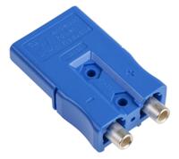 sbs50blu08 Anderson Power Products, SBS Series Male 2 Way Battery Connector, 110A, 600 V