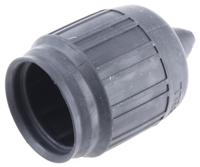 hbl6031 Hubbell Male Black Weatherproof Triple Seal Boot IP55 for use with Power Connector