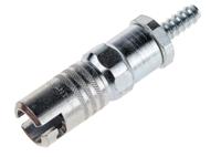 776-8371 RS PRO Steel Male Pneumatic Quick Connect Coupling, G 1/4 Male 6.35mm Hose Barb