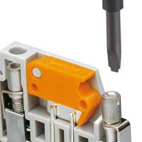 1207608 Phoenix Contact ST-BW Series Actuation Tool for Use with 2.5 mm² → 4.0 mm² Spring-Cages