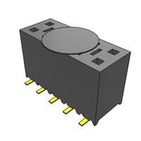 ssm-105-l-dv-lc-k-tr Samtec SSM Series Vertical Surface Mount PCB Socket, 10-Contact, 2-Row, 2.54mm Pitch, SMT Termination