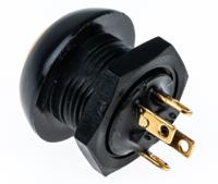 p9-113124 Otto Push Button Switch, Momentary, Panel Mount, DPDT