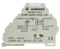 8002041000 Wieland flare Series Solid State Relay, 0.5 A Load, DIN Rail Mount, 53 V Load, 53 V Control