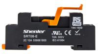 144-1609 RS PRO 8 Pin 300V DIN Rail Relay Socket, for use with RFT Interface Relay