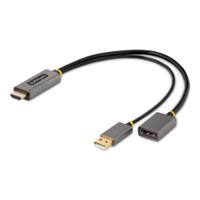 128-hdmi-displayport StarTech.com HDMI to DisplayPort Adapter Cable, 4K @60 Hz Maximum Resolution