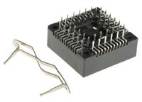 plp-044-n110-99-hcp-044 E-TEC 2.54mm Pitch 44 Way PLCC IC Socket