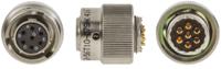 62gb-56t10-07sn416 Amphenol Limited, 62GB, Nickel Iron Alloy 7 Way Cable Mount MIL Spec Circular Connector Receptacle, Socket