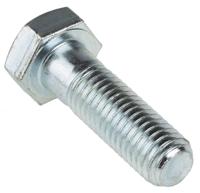 279-767 RS PRO Bright Zinc Plated Steel, Hex Bolt, M12 x 40mm