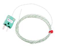 123-6319 RS PRO Type K Exposed Junction Thermocouple 2m Length, 1/0.315mm Diameter → +250°C