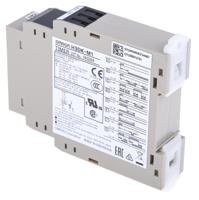 h3dk-m1-24-240vacdc Omron H3DK Series DIN Rail Mount Timer Relay, 24 → 240V ac/dc, 1-Contact, 0.1 s → 1200h, SPDT