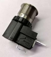 175-8574 RS PRO Push Button Switch, Latching, Panel Mount, 19.1mm Cutout, SPST, 250 / 125V ac, IP67