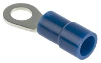 178-7271 RS PRO Insulated Ring Terminal, 4.3mm Stud Size, 1.5mm² to 2.5mm² Wire Size, Blue