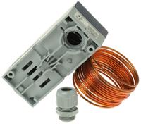 60410020-5-140-3000-0-40000 Jumo Capillary Thermostat, +15°C Max, SPST, Wall Mount