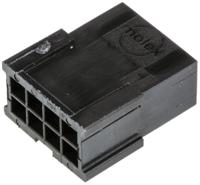 43020-0801 Molex, Micro-Fit 3.0 Male Connector Housing, 3mm Pitch, 8 Way, 2 Row