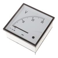 d961mcs30v2-001 HOBUT Analogue Voltmeter DC, 92 x 92 mm