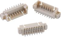 653107124022 Wurth Elektronik WR-WTB Series Vertical Surface PCB Header, 7 Contact(s), 1.25 mm Pitch, 1 Row, Shrouded