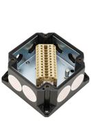 otb122 Bartec GB Series Black Junction Box, IP66, ATEX, 122 x122 x 82mm