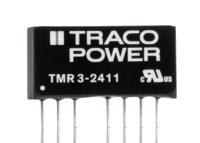 tmr-3-2411 TRACOPOWER TMR 3 DC-DC Converter, 5V dc/ 600mA Output, 18 → 36 V dc Input, 3W, Through Hole, +85°C Max Temp