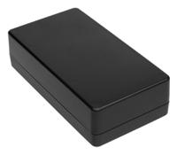 192-0798 RS PRO Black ABS Enclosure, IP53, IK06, 154 x 84.5 x 42.5mm