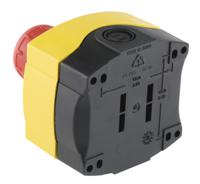 800f-1ym3 Allen Bradley 800F Series Twist Release Emergency Stop Push Button, Panel Mount, 2NC, IP69K