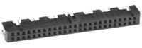 hif3fb-50da-254dsa71 Hirose HIF3FB Series Straight Through Hole Mount PCB Socket, 50-Contact, 2-Row, 2.54mm Pitch, Solder Termination