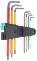 05022534001 Wera 7 piece L Shape Metric Hex Key Set, 1 x 1.5 x 90mm