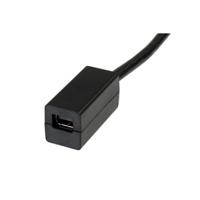 dp2mdpmf6in StarTech.com Male DisplayPort to Female Mini DisplayPort, PVC  Cable, 4K @ 60 Hz, 150mm