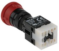 745-2442 RS PRO Emergency Stop Push Button, Panel Mount, DPDT, IP65