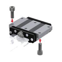 hrw27cr1ssgk THK Linear Guide Carriage HRW, 14200N Dynamic Load, 37mm Rail Width