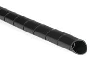 161-44300-sbpav016-pa6v0-bk HellermannTyton Spiral Wrap, I.D 16mm, 150mm PA 6 nylon SBPAV0 Series