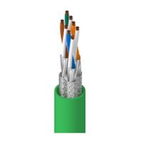 74010e00100 Belden74009PU, 100m Cat6a, Green Unterminated to Unterminated, S/FTP Shielded, Unterminated PVC Sheath