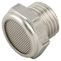 176-2221 RS PRO Stainless Steel 10bar Pneumatic Silencer, Threaded