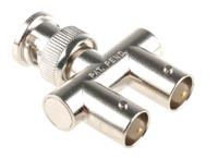 303-4961 RS PRO Tee 50Ω RF Adapter BNC Plug to BNC Socket 1GHz