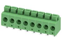1792928 Phoenix Contact PTS Series PCB Terminal Block, 8-Contact, 5mm Pitch, PCB Mount, 1-Row, Push In Spring Termination