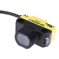 qs18vp6lp Banner Retroreflective Photoelectric Sensor, Block Sensor, 3.5 m Detection Range