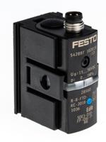 sde5-d10-fp-q6e-p-m8 Festo Pressure Sensor, 12 to 24V dc, IP40 10bar