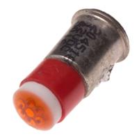 204-518 RS PRO Red LED Indicator Lamp, 12V dc, Midget Flange Base, 6mm Diameter, 40mcd