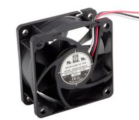619-7100 RS PRO Axial Fan, 24 V dc, DC Operation, 40.8m³/h, 3.5W, 120mA Max, 60 x 60 x 25mm